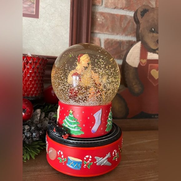 ❤️ Rare Vintage 1971 Coca-Cola Santa Clause Moving Train Christmas Snow Globe - Picture 4 of 7